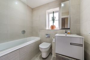 Family Bathroom with Porcelanosa Sanitary Ware- click for photo gallery